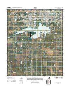 Lake Wichita Texas Historical topographic map, 1:24000 scale, 7.5 X 7.5 Minute, Year 2012