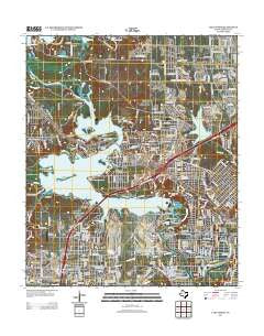Lake Worth Texas Historical topographic map, 1:24000 scale, 7.5 X 7.5 Minute, Year 2013