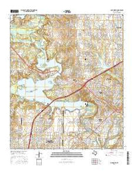 Lake Worth Texas Current topographic map, 1:24000 scale, 7.5 X 7.5 Minute, Year 2016