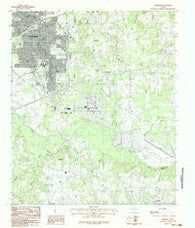 Lakeport Texas Historical topographic map, 1:24000 scale, 7.5 X 7.5 Minute, Year 1983
