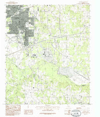 Lakeport Texas Historical topographic map, 1:24000 scale, 7.5 X 7.5 Minute, Year 1983