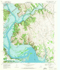 Lakeside Village Texas Historical topographic map, 1:24000 scale, 7.5 X 7.5 Minute, Year 1968