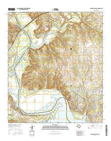 Lakeside Village Texas Current topographic map, 1:24000 scale, 7.5 X 7.5 Minute, Year 2016