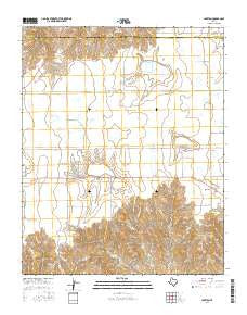 Laketon Texas Current topographic map, 1:24000 scale, 7.5 X 7.5 Minute, Year 2016