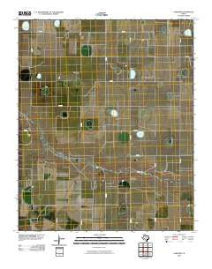 Lakeview Texas Historical topographic map, 1:24000 scale, 7.5 X 7.5 Minute, Year 2010