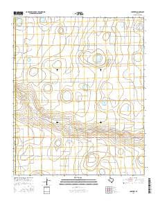 Lakeview Texas Current topographic map, 1:24000 scale, 7.5 X 7.5 Minute, Year 2016