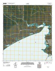 Lamar Texas Historical topographic map, 1:24000 scale, 7.5 X 7.5 Minute, Year 2010