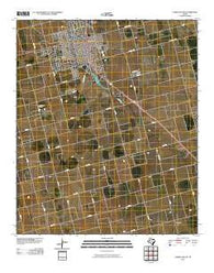Lamesa South Texas Historical topographic map, 1:24000 scale, 7.5 X 7.5 Minute, Year 2010