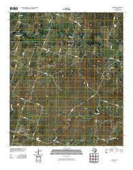 Lamkin Texas Historical topographic map, 1:24000 scale, 7.5 X 7.5 Minute, Year 2010