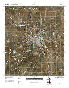 Lampasas Texas Historical topographic map, 1:24000 scale, 7.5 X 7.5 Minute, Year 2010
