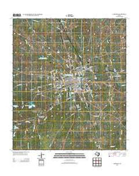 Lampasas Texas Historical topographic map, 1:24000 scale, 7.5 X 7.5 Minute, Year 2013