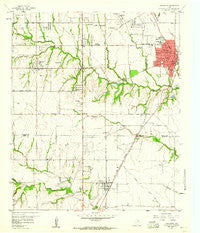 Lancaster Texas Historical topographic map, 1:24000 scale, 7.5 X 7.5 Minute, Year 1959