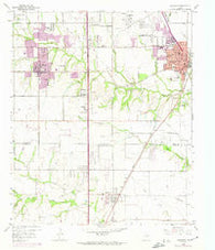 Lancaster Texas Historical topographic map, 1:24000 scale, 7.5 X 7.5 Minute, Year 1959