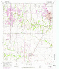 Lancaster Texas Historical topographic map, 1:24000 scale, 7.5 X 7.5 Minute, Year 1959