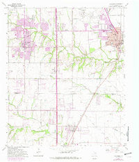 Lancaster Texas Historical topographic map, 1:24000 scale, 7.5 X 7.5 Minute, Year 1959