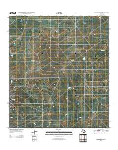 Landrum Tank Texas Historical topographic map, 1:24000 scale, 7.5 X 7.5 Minute, Year 2013