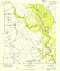 Lane City SE Texas Historical topographic map, 1:24000 scale, 7.5 X 7.5 Minute, Year 1952