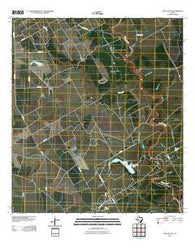 Lane City SE Texas Historical topographic map, 1:24000 scale, 7.5 X 7.5 Minute, Year 2010