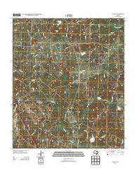 Lanely Texas Historical topographic map, 1:24000 scale, 7.5 X 7.5 Minute, Year 2013
