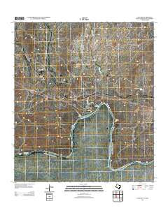 Langtry Texas Historical topographic map, 1:24000 scale, 7.5 X 7.5 Minute, Year 2013