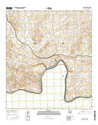 Langtry Texas Current topographic map, 1:24000 scale, 7.5 X 7.5 Minute, Year 2016