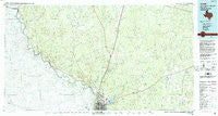 Laredo Texas Historical topographic map, 1:100000 scale, 30 X 60 Minute, Year 1985