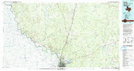 Laredo Texas Historical topographic map, 1:100000 scale, 30 X 60 Minute, Year 1985