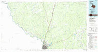 Laredo Texas Historical topographic map, 1:100000 scale, 30 X 60 Minute, Year 1985