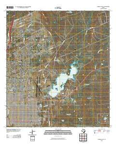 Laredo East Texas Historical topographic map, 1:24000 scale, 7.5 X 7.5 Minute, Year 2010
