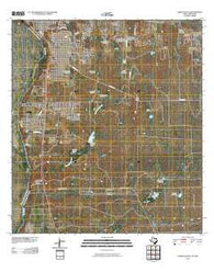 Laredo South Texas Historical topographic map, 1:24000 scale, 7.5 X 7.5 Minute, Year 2010