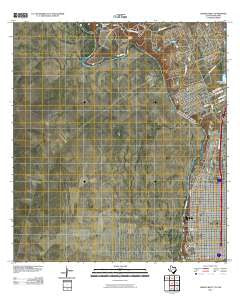 Laredo West Texas Historical topographic map, 1:24000 scale, 7.5 X 7.5 Minute, Year 2010