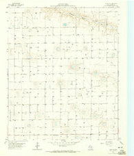 Lariat NE Texas Historical topographic map, 1:24000 scale, 7.5 X 7.5 Minute, Year 1963