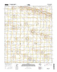 Lariat NE Texas Current topographic map, 1:24000 scale, 7.5 X 7.5 Minute, Year 2016