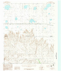 Lark Texas Historical topographic map, 1:24000 scale, 7.5 X 7.5 Minute, Year 1983