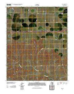 Lark Texas Historical topographic map, 1:24000 scale, 7.5 X 7.5 Minute, Year 2010