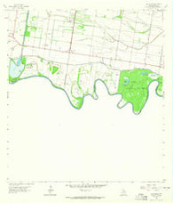Las Milpas Texas Historical topographic map, 1:24000 scale, 7.5 X 7.5 Minute, Year 1962