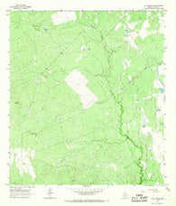 Las Tiendas Texas Historical topographic map, 1:24000 scale, 7.5 X 7.5 Minute, Year 1965