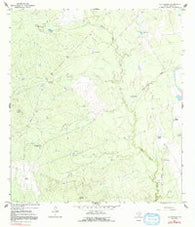 Las Tiendas Texas Historical topographic map, 1:24000 scale, 7.5 X 7.5 Minute, Year 1965