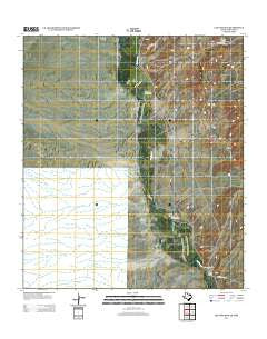 Las Conchas Texas Historical topographic map, 1:24000 scale, 7.5 X 7.5 Minute, Year 2012