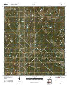 Las Flores Texas Historical topographic map, 1:24000 scale, 7.5 X 7.5 Minute, Year 2010