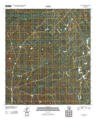 Las Tiendas Texas Historical topographic map, 1:24000 scale, 7.5 X 7.5 Minute, Year 2010