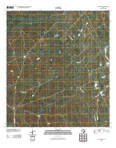 Las Tiendas Texas Historical topographic map, 1:24000 scale, 7.5 X 7.5 Minute, Year 2010