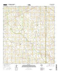 Las Vegas Texas Current topographic map, 1:24000 scale, 7.5 X 7.5 Minute, Year 2016