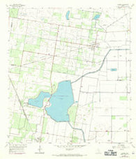Lasara Texas Historical topographic map, 1:24000 scale, 7.5 X 7.5 Minute, Year 1957