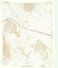 Lasca Texas Historical topographic map, 1:24000 scale, 7.5 X 7.5 Minute, Year 1964