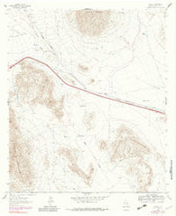 Lasca Texas Historical topographic map, 1:24000 scale, 7.5 X 7.5 Minute, Year 1964