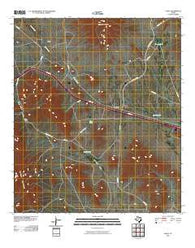 Lasca Texas Historical topographic map, 1:24000 scale, 7.5 X 7.5 Minute, Year 2010