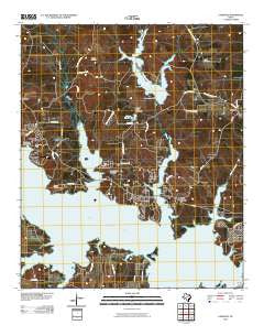 Lassater Texas Historical topographic map, 1:24000 scale, 7.5 X 7.5 Minute, Year 2010