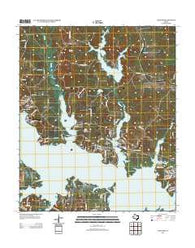 Lassater Texas Historical topographic map, 1:24000 scale, 7.5 X 7.5 Minute, Year 2013