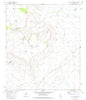 Last Chance Mesa Texas Historical topographic map, 1:24000 scale, 7.5 X 7.5 Minute, Year 1980